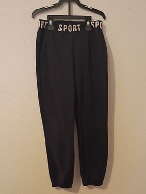 SHEIN Black Apparel Label Close-Up